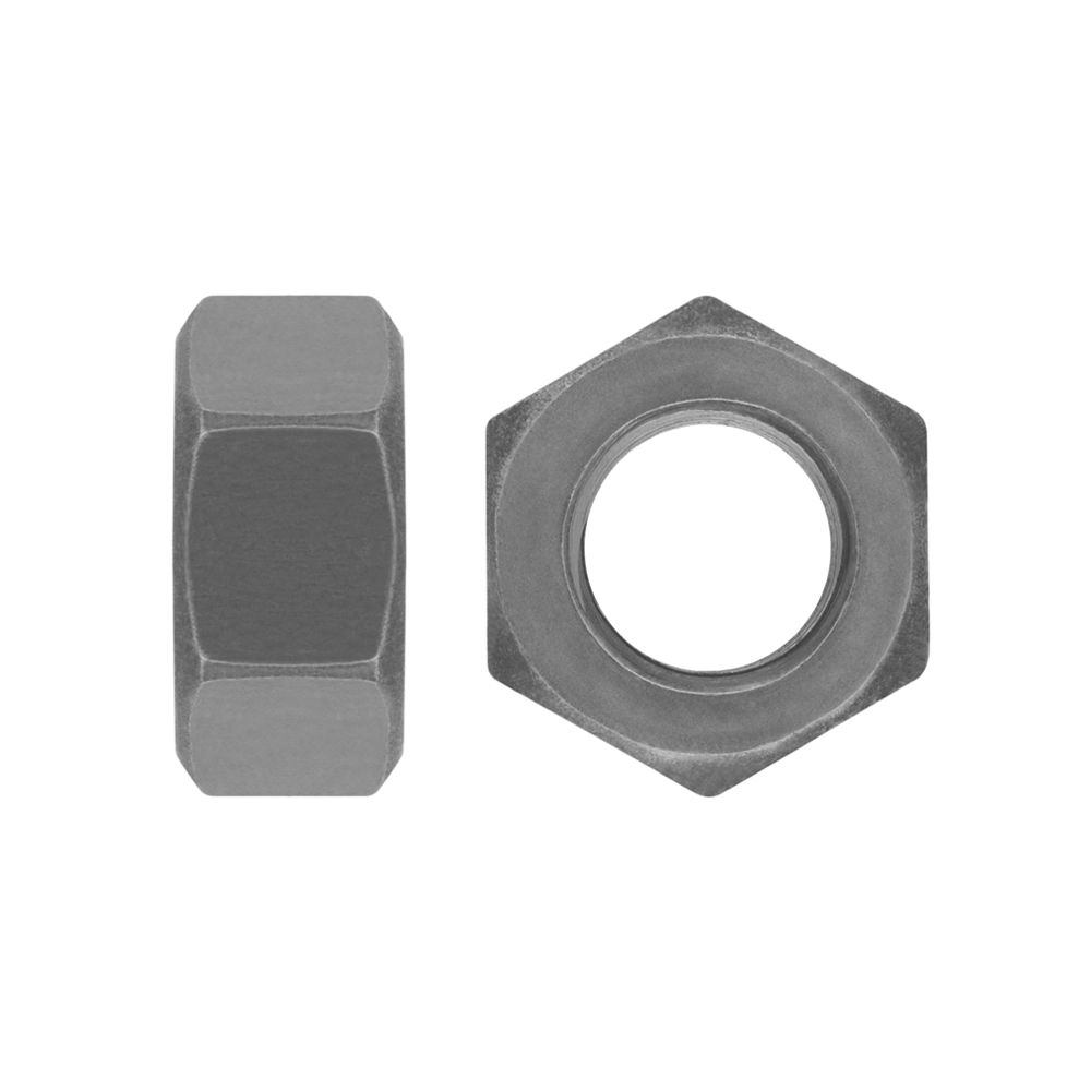 DIN 934 LEFT ~ ISO 4032, Tuerca hexagonal con rosca izquierda