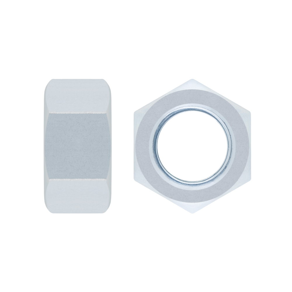 DIN 934 ZP BU ~ ISO 4032, Tuerca hexagonal en acabado zincado, vendida a granel