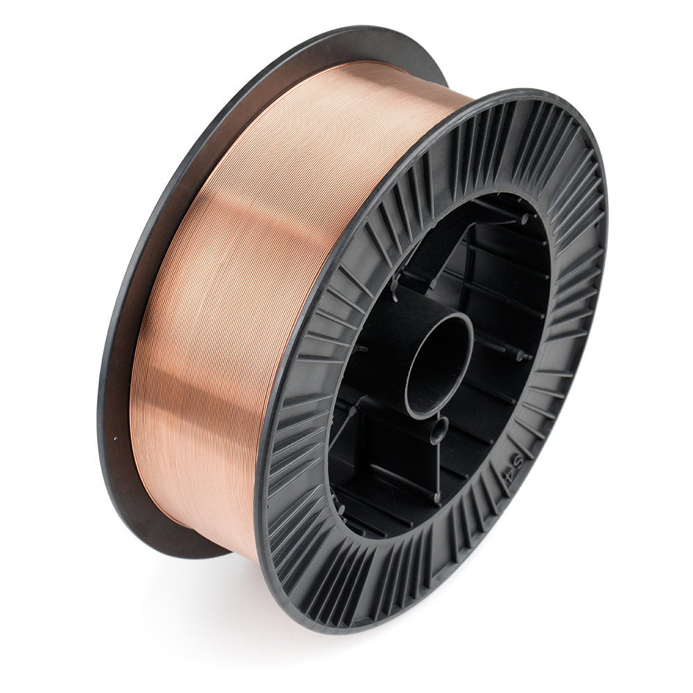 GW ROLLER 2.15 (G4Si1), Hilo de acero al carbono cobreado G4Si1 en bobina de plástico S300