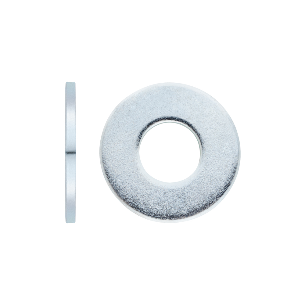 NFE 25513 LARGE [L] ZP, Arandela plana larga [L] en acabado zincado