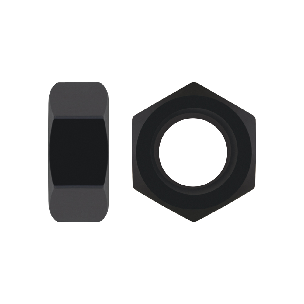 ROTAVATOR NUT BL, Tuerca rotavator en acabado negro