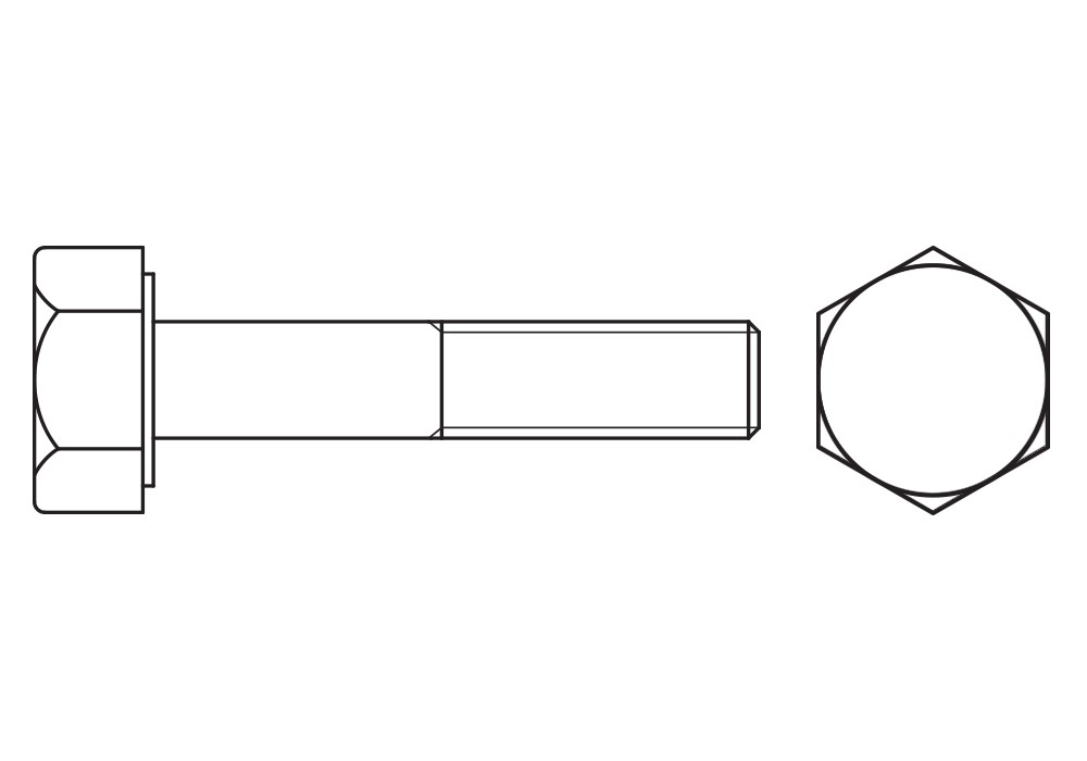 ROTAVATOR BL, Tornillo rotavator en acabado negro