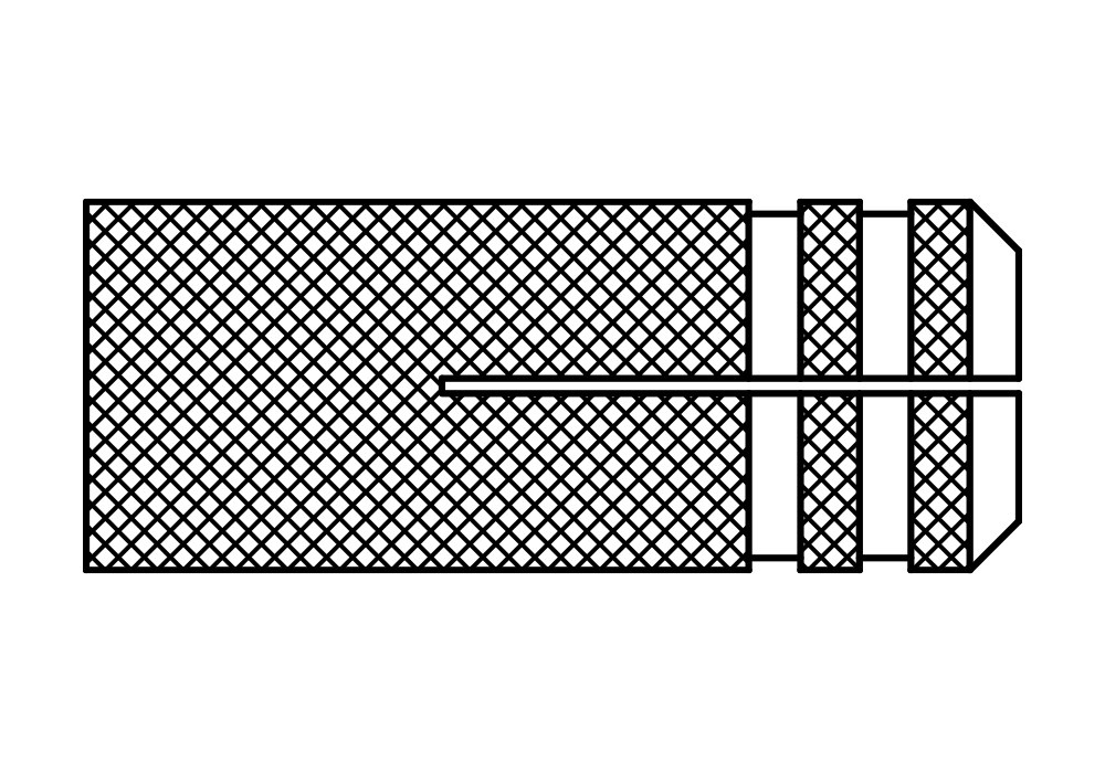 TOLA, Anclaje de expansión de latón para fijaciones ligeras