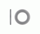 DIN 125 A HV140, Arandela plana en calidad HV140