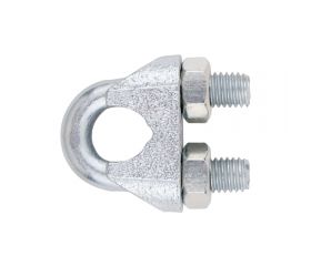 DIN 741 ZP, Sujetacable en acabado zincado