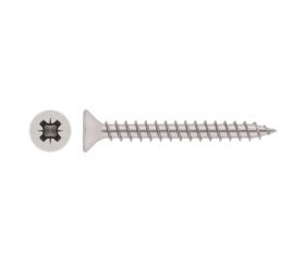 DIN 7505-A A2, Tirafondo para madera con cabeza avellanada y huella PZ en acero inoxidable A2