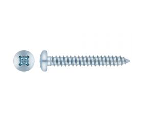 DIN 7981 C-H ZP ~ ISO 7049, Tornillo rosca chapa con cabeza alomada y huella PH en acabado zincado