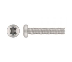 DIN 7985 A4 ~ ISO 7045, Tornillo con cabeza alomada y huella PH en acero inoxidable A4