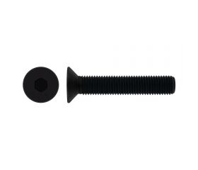 DIN 7991 10.9 BL ~ ISO 10642, Tornillo allen de cabeza avellanada en acabado negro y calidad 10.9