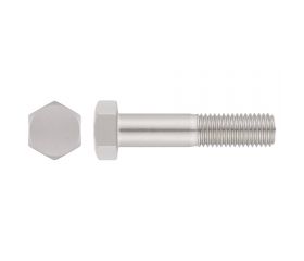 DIN 931 A2 ~ ISO 4014, Tornillo hexagonal con media rosca en acero inoxidable A2