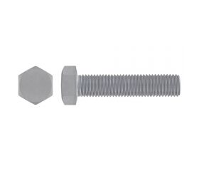 DIN 933 8.8 HDG ~ ISO 4017, Tornillo hexagonal con rosca total ISO en acabado galvanizado en caliente y calidad 8.8
