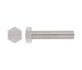 DIN 933 A2 ~ ISO 4017, Tornillo hexagonal con rosca total en acero inoxidable A2