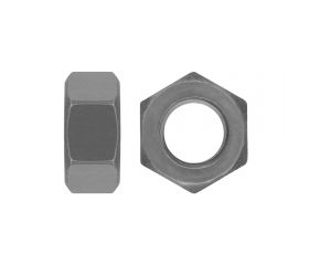 DIN 934 LEFT ~ ISO 4032, Tuerca hexagonal con rosca izquierda