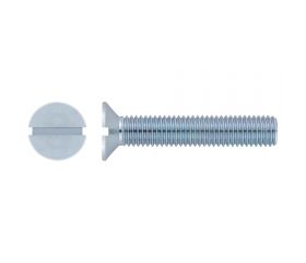 DIN 963 ZP ~ ISO 2009, Tornillo con cabeza avellanada y acabado zincado
