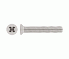 DIN 965 A4 ~ ISO 7046, Tornillo con cabeza avellanada y huella PH en acero inoxidable A4