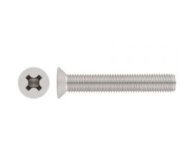 DIN 965 A2 ~ ISO 7046, Tornillo con cabeza avellanada y huella PH en acero inoxidable A2