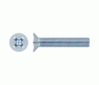 DIN 965 ZP ~ ISO 7046, Tornillo con cabeza avellanada, huella PH y acabado zincado