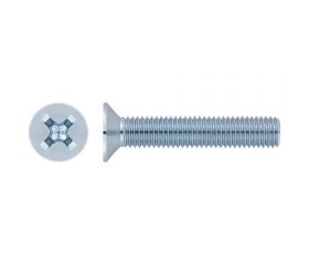 DIN 965 ZP ~ ISO 7046, Tornillo con cabeza avellanada, huella PH y acabado zincado