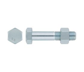 EN 15048 8.8 ZP - SET 4014+4032, (ISO 4014 + ISO 4032) Set de tornillería estructural de alta resistencia para uniones sin precarga con marcado CE, acabado zincado y calidad 8.8