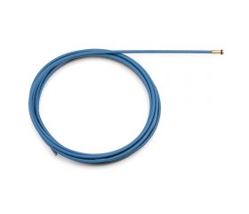 SIRGA METÁLICA AZUL (0,8-1,0), Guía para hilo de soldadura en diámetros de 0,8 a 1,0 mm. 4 metros de longitud