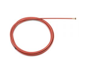 SIRGA METÁLICA ROJA (1,0-1,2), Guía para hilo de soldadura en diámetros de 1,0 a 1,2 mm. 4 metros de longitud