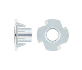 TEE NUT ZP, Tuerca clavable en acabado zincado