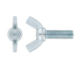 WING SCREW ZP, Tornillo mariposa en acabado zincado