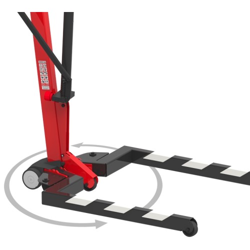 CRP10 | GRUA HIDRAULICA MEGA PLEGABLE P 1000KG