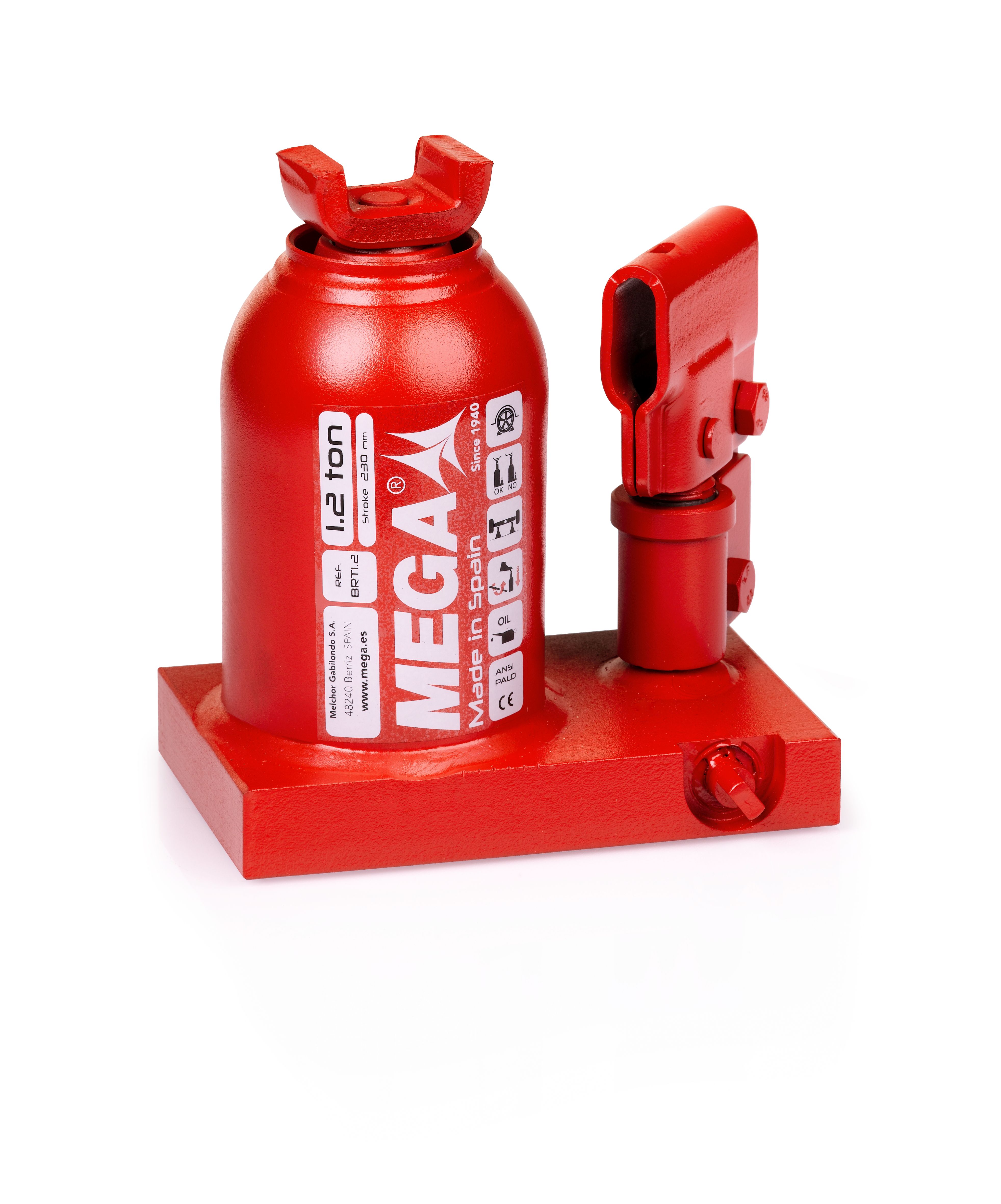 BRT1.2 | GATO BOTELLA MEGA TELESCÓPICO 1.2T 3P