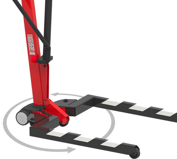 CRP10 | GRUA HIDRAULICA MEGA PLEGABLE P 1000KG