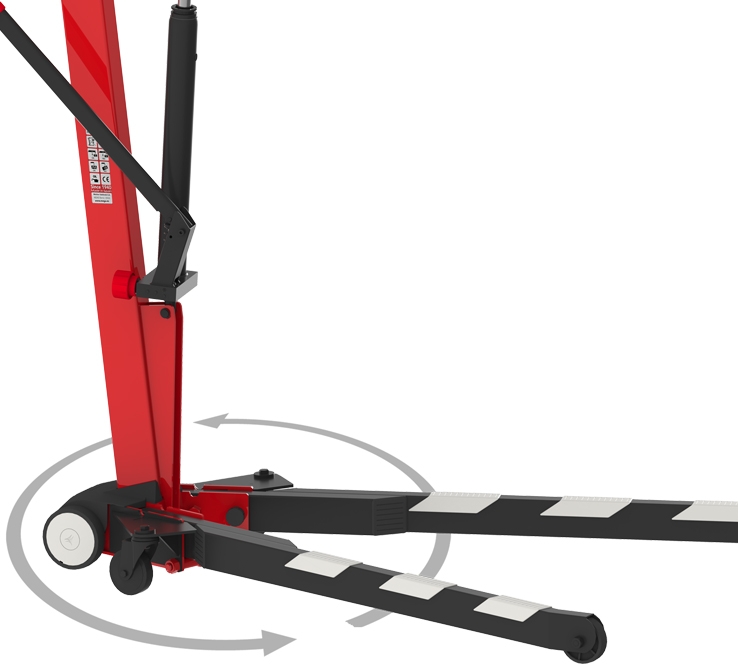 CRV10 | GRUA HIDRAULICA MEGA PLEGABLE V 1000KG