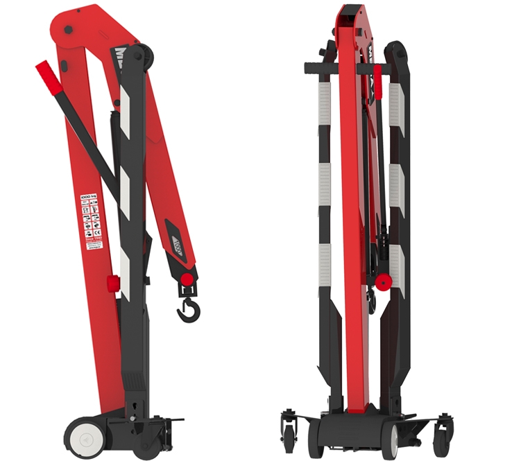 CRV10 | GRUA HIDRAULICA MEGA PLEGABLE V 1000KG