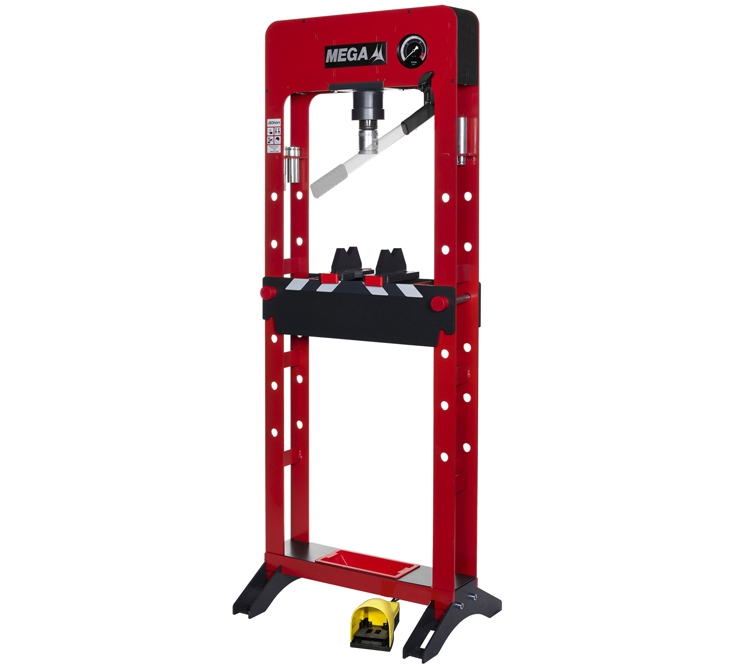 PRC30NF | PRENSA MANUAL Y PEDAL CILINDRO FIJO MEGA 30 TONELADAS