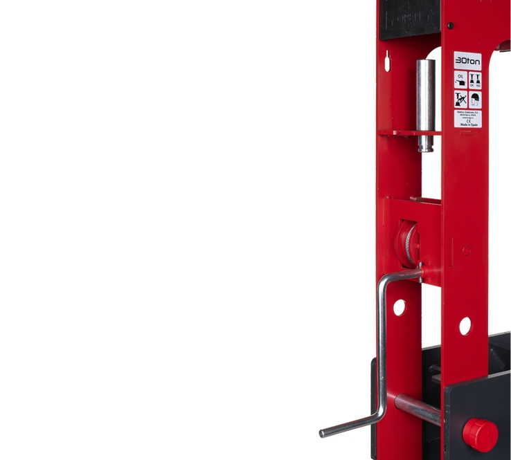 PRD50 | PRENSA MANUAL CILINDRO MOVIL MEGA 50 TONELADAS