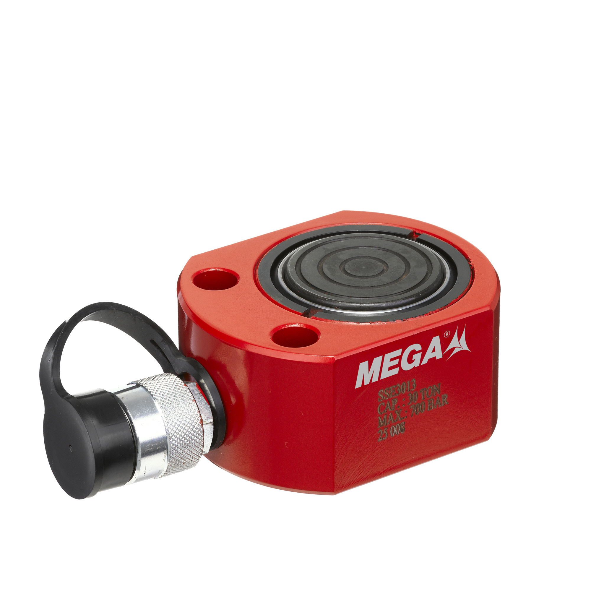 SSE3013 | CILINDRO HIDRÁULICO EXTRA PLANO 30 TONELADAS 13 MM CARRERA
