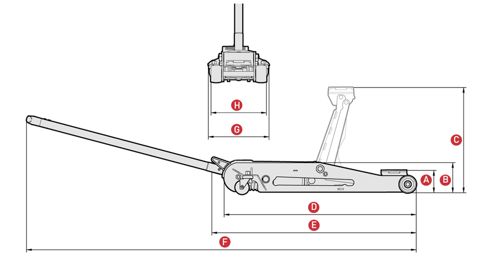 T6 | GATO DE CARRETILLA MEGA GRAN TONELAJE 6T