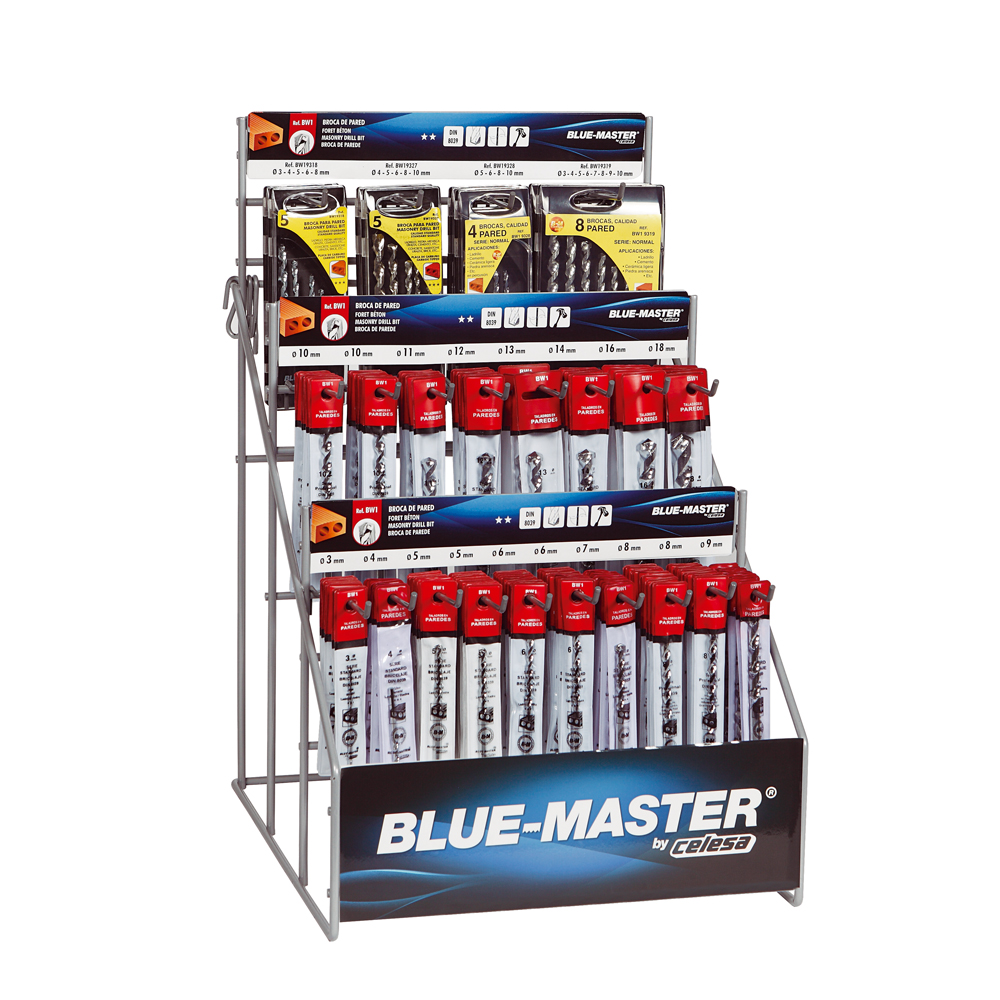 1-1 | EXPOSITOR BLUE-MASTER REF.1-1 (BROCAS BW1+ESTUCHES)