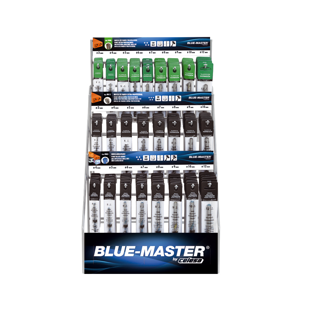 1-12 | EXPOSITOR BLUE-MASTER  REF.1-12 (BROCAS REF.BW6+BW15+BW8)