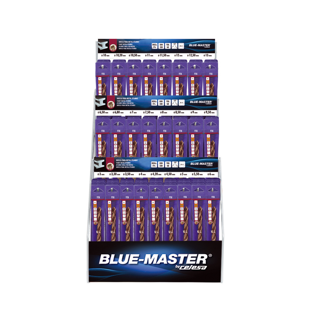 1-20 | EXPOSITOR BLUE-MASTER BROCAS REF. 1-20 BR. HSS+TIALSIN TTURBO TTXF