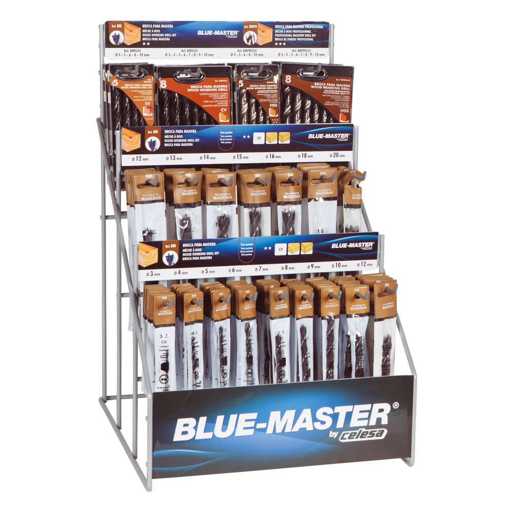 1-26 | EXPOSITOR BLUE-MASTER REF.1-26 (BROCAS REF.BM+ESTUCHES)