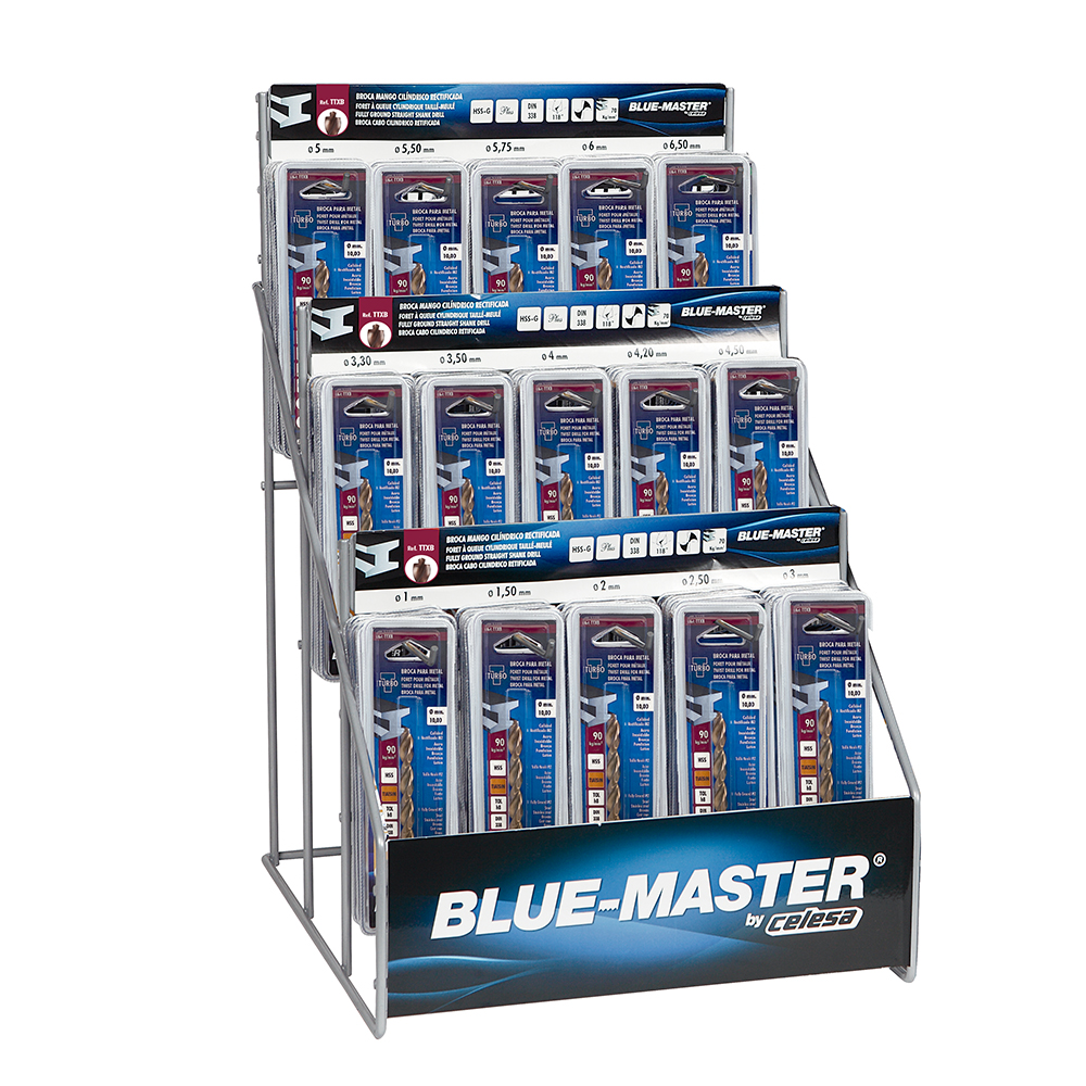 1-36 | EXPOSITOR BLUE-MASTER BROCAS REF. 1-36 BR. HSS+TIALSIN TTURBO TTXB