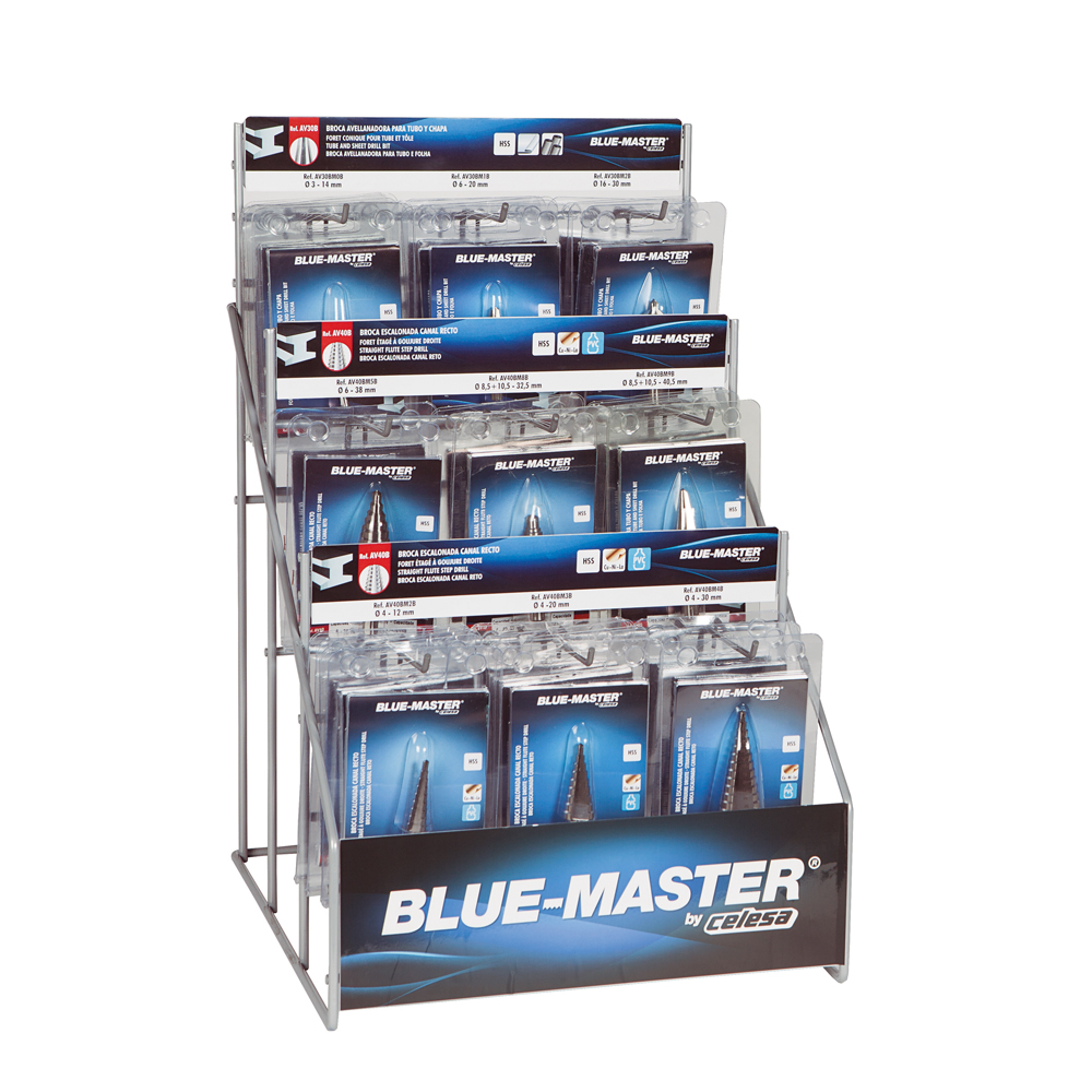 1-47 | EXPOSITOR BLUE-MASTER REF.1-47 (BROCA ESCA. DOBLE CORTE)