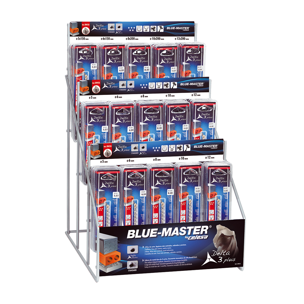 1-48 | EXPOSITOR BLUE-MASTER  REF. 1-48 BROCA DELTA 3 PLUS BW35
