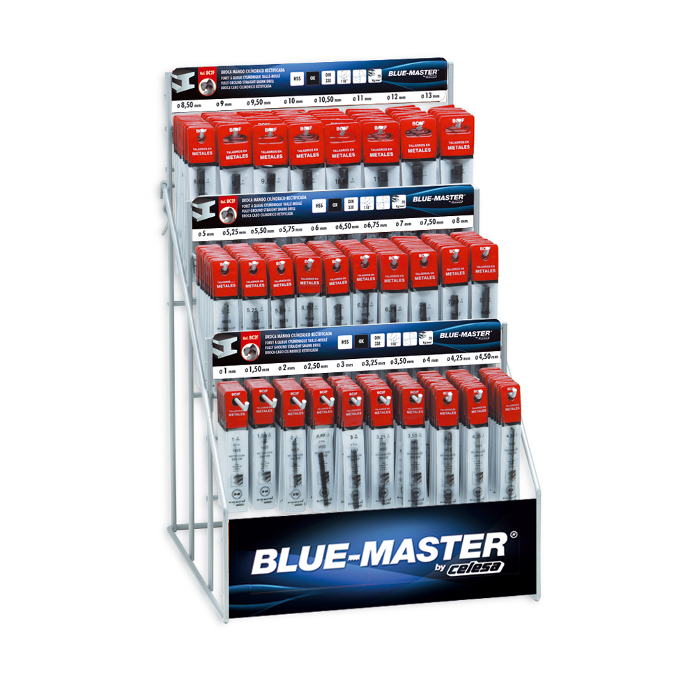 1-50 | EXPOSITOR BLUE-MASTER BROCAS BROCAS BC2 EN FUNDAS