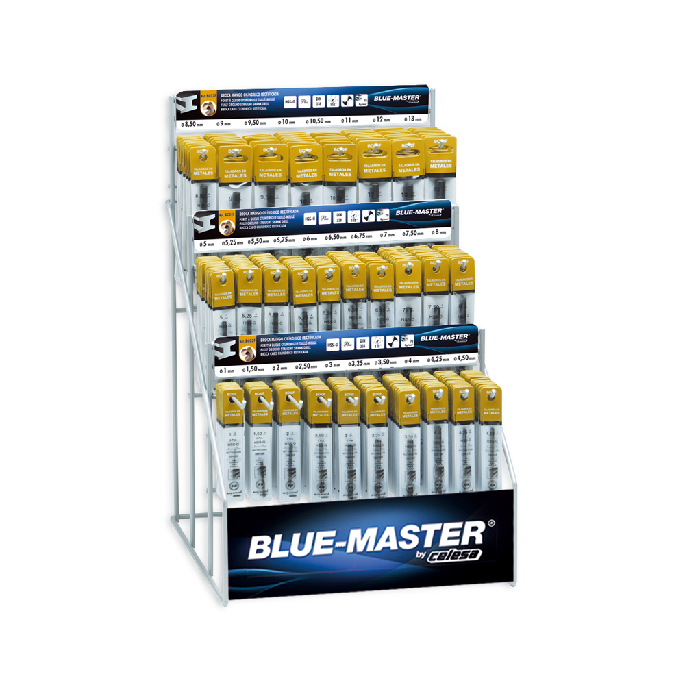 1-51 | EXPOSITOR BLUE-MASTER BROCAS BC02 EN FUNDAS REF.1-51