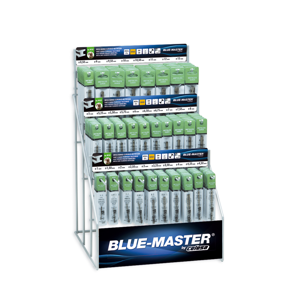 1-52 | EXPOSITOR BLUE-MASTER BROCAS BROCAS BC5 EN FUNDAS REF. 1-52