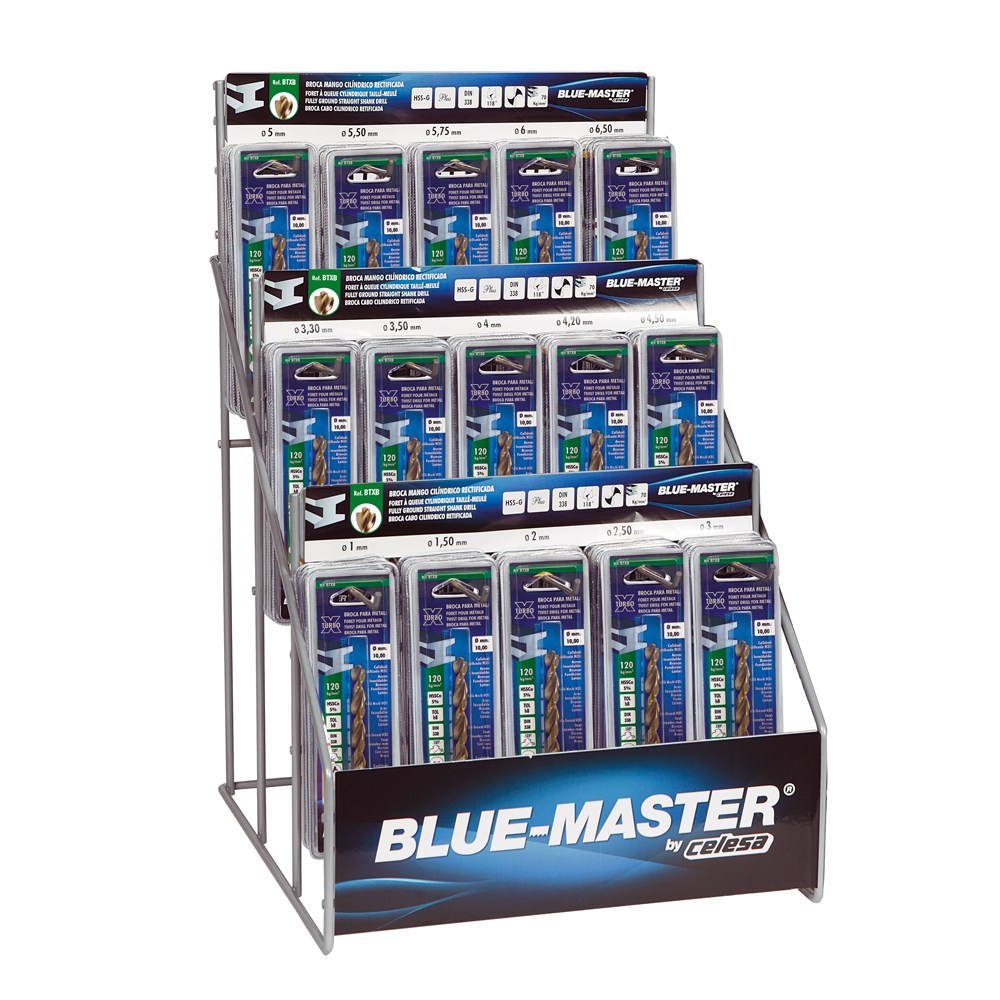 1-59 | EXPOSITOR BLUE-MASTER BROCAS REF. 1-59 BR. HSS-Co XTURBO BTXB