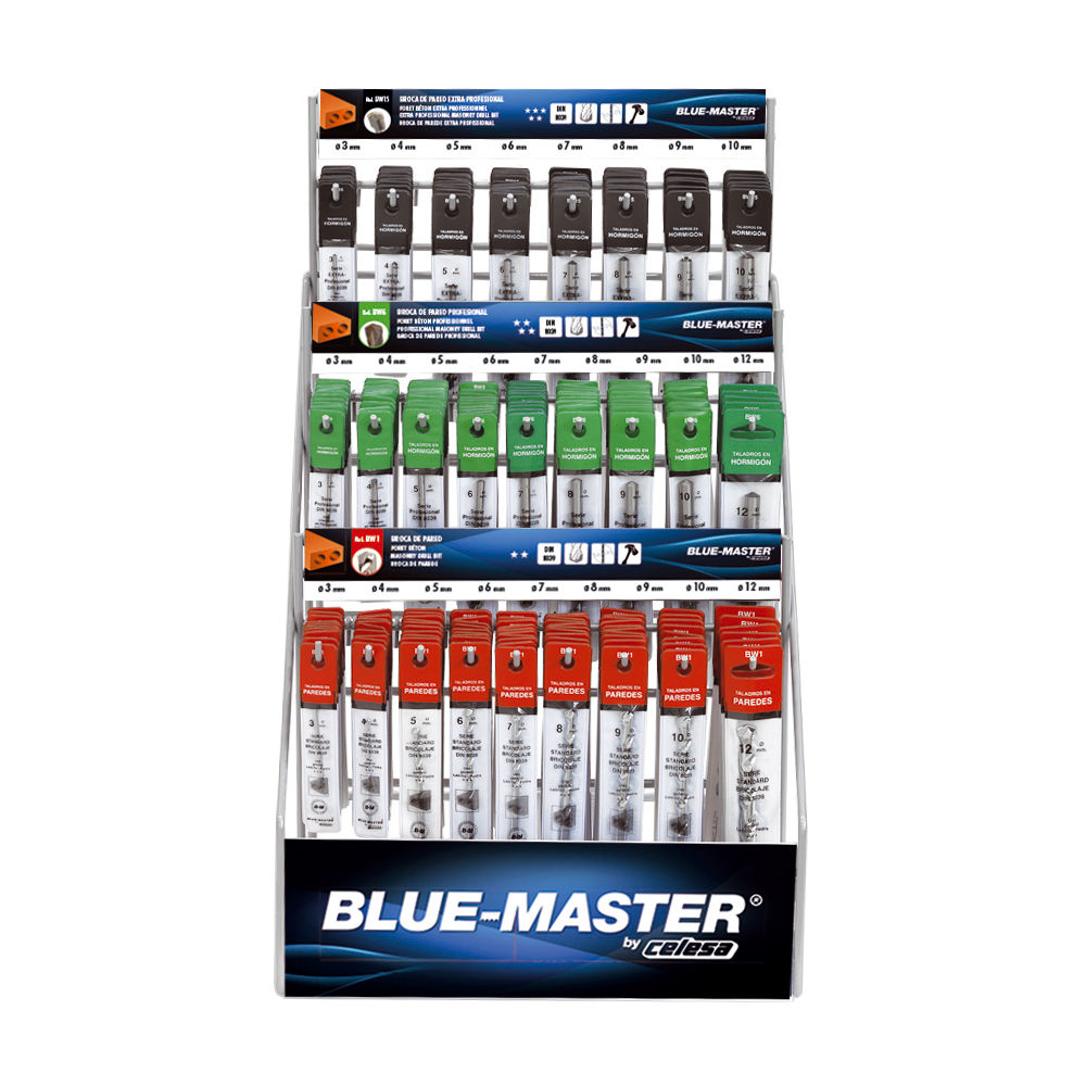 1-8 | EXPOSITOR BLUE-MASTER  REF.1-8 (BROCAS BW1-BW6-BW15)