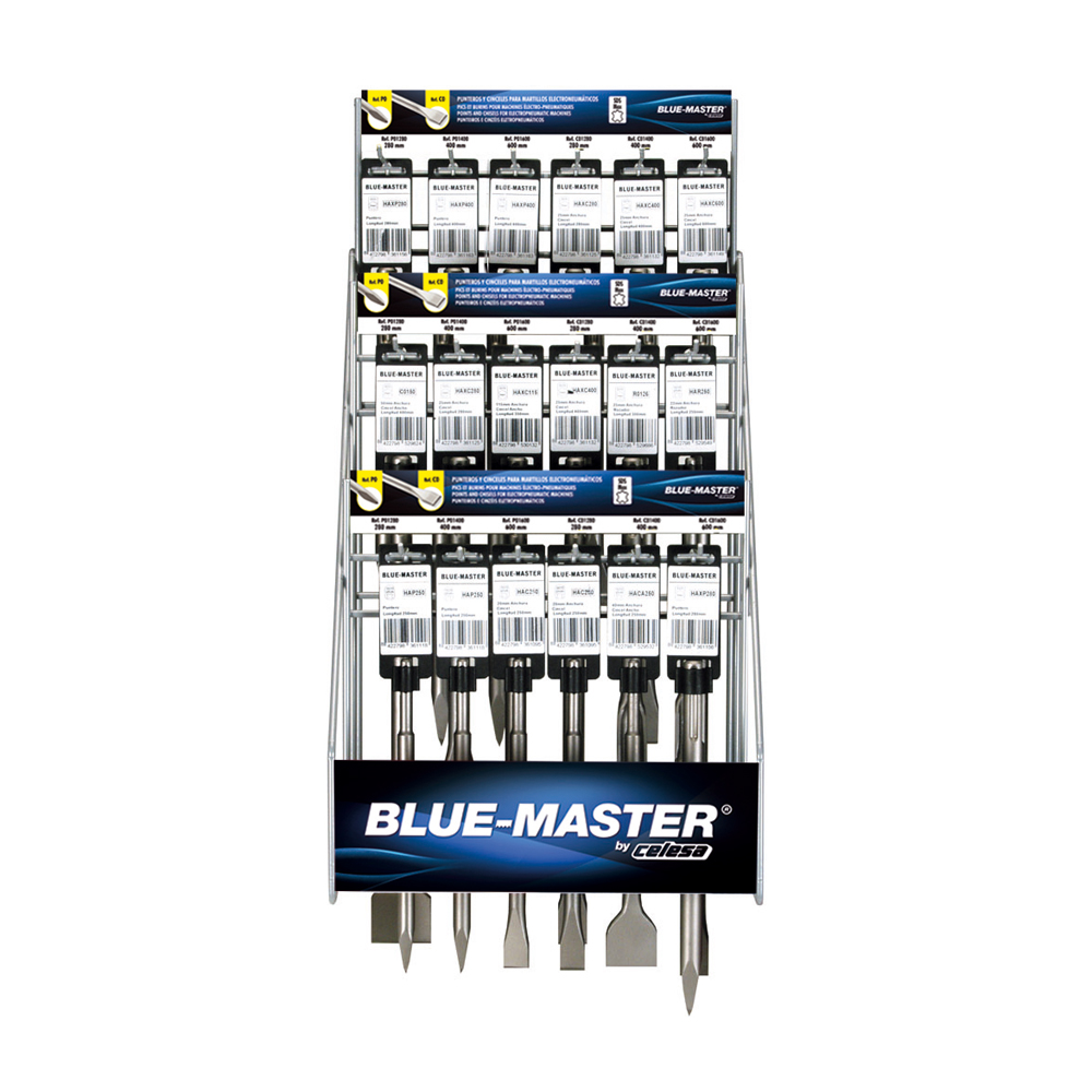 2-24 | EXPOSITOR BLUE-MASTER REF.2-24 (PUNTEROS-CINCELES)