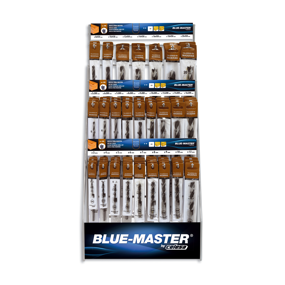 2-25 | EXPOSITOR BLUE-MASTER  REF.2-25 (BROCAS REF.BM + S/EXT L)